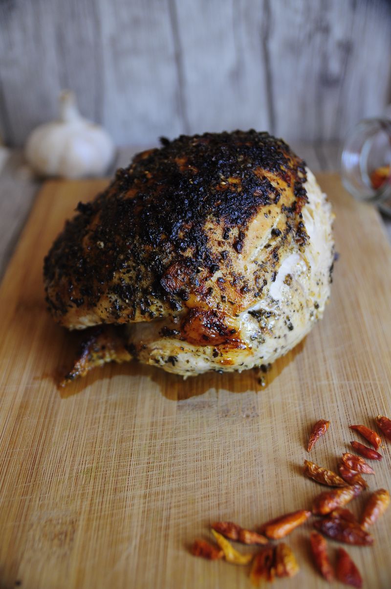 Pieczona kulka - szynka