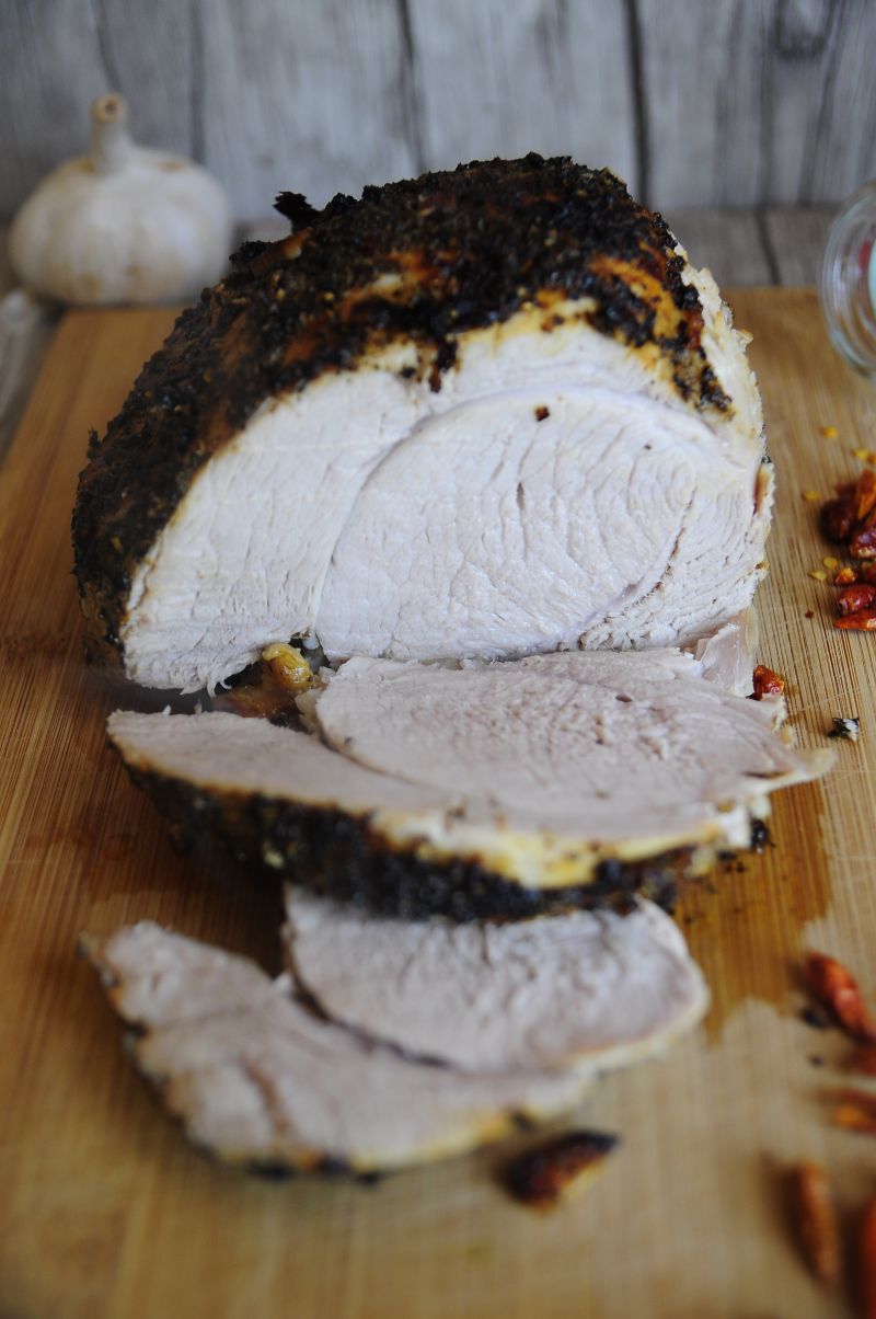 Pieczona kulka - szynka