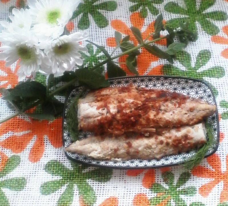 Pieczona makrela