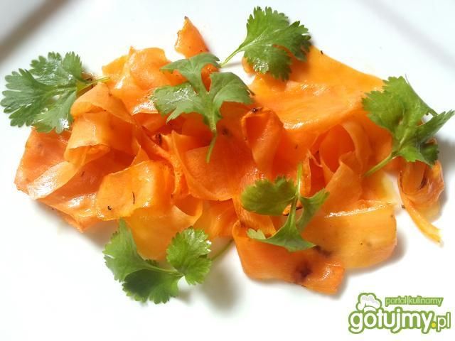 Pieczona marchewka w soku z pomarańczy Pieczona marchewka w soku z pomarańczy