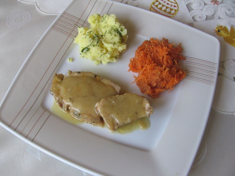 Pieczona marynowana szynka Pieczona marynowana szynka