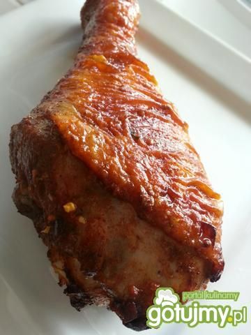 Pieczona noga z indyka w ketchupie Pieczona noga z indyka w ketchupie