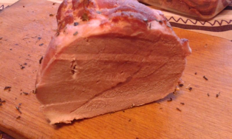 Pieczona peklowana łopatka Pieczona peklowana łopatka