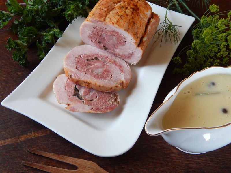 Pieczona rolada schabowa Pieczona rolada schabowa