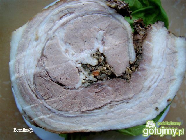 Pieczona rolada z boczku Pieczona rolada z boczku