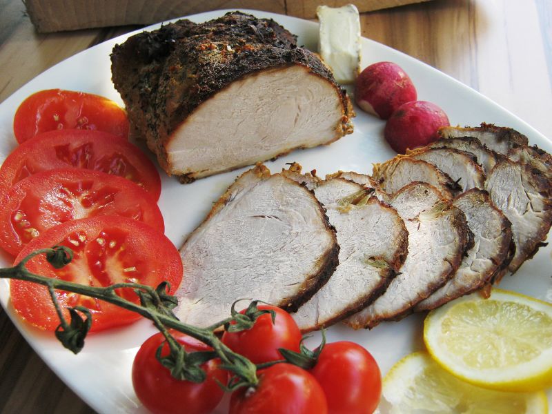 Pieczona szynka na kanapki Pieczona szynka na kanapki