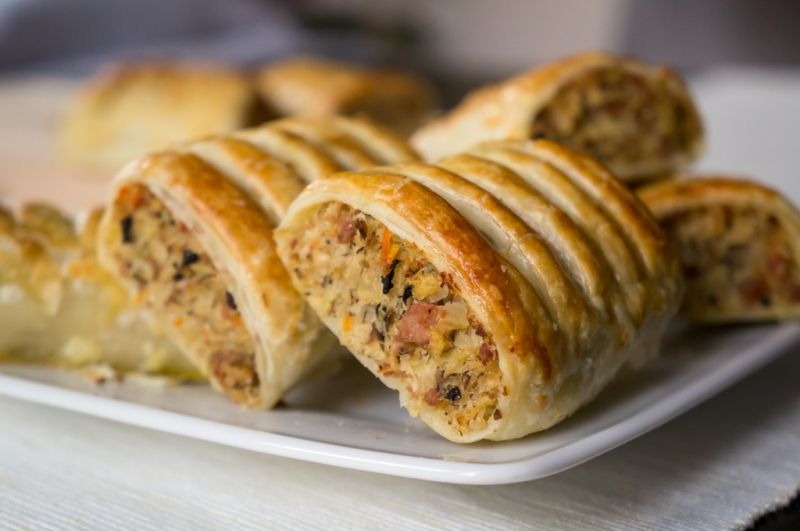 Pieczone a'la krokieciki