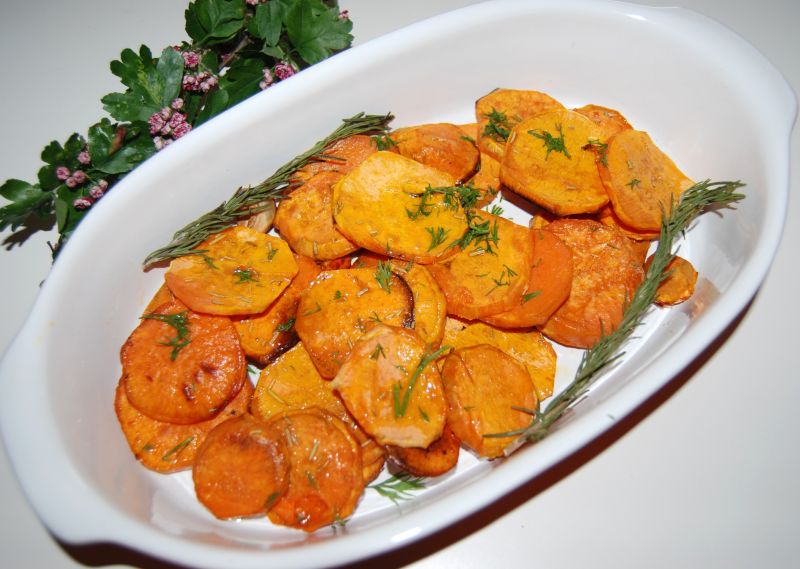 Pieczone bataty