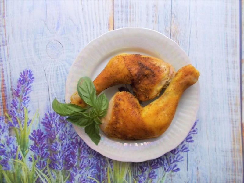 Pieczone ćwiartki z kurczaka