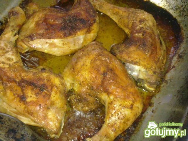 Pieczone ćwiartki z przyprawa do gyrosa  Pieczone ćwiartki z przyprawa do gyrosa