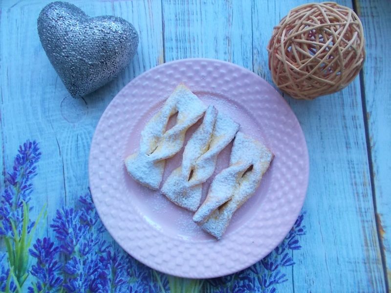 Pieczone faworki Pieczone faworki