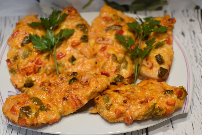 Pieczone fileciki pod pierzynką