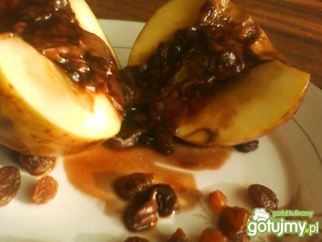 Pieczone jabłka z czekoladą Pieczone jabłka z czekoladą