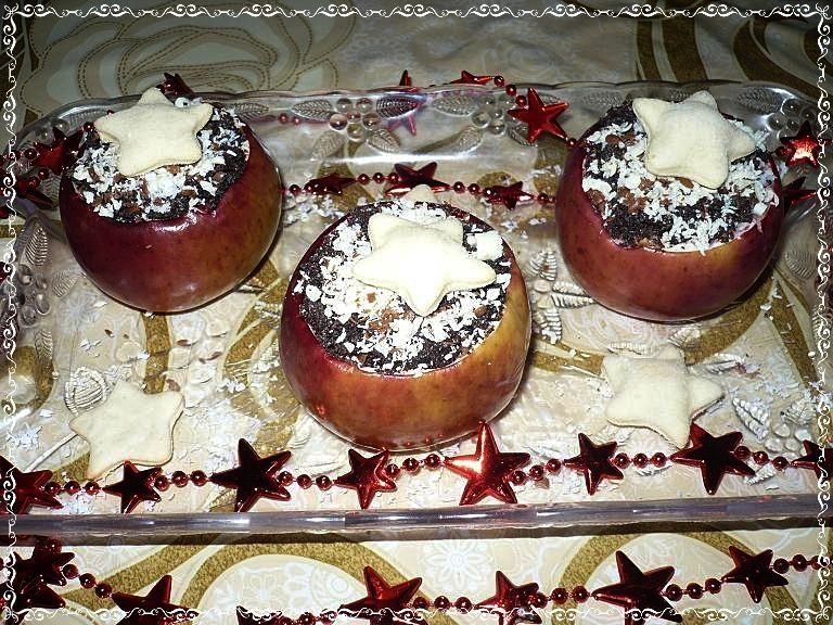 Pieczone jabłka z kutią Pieczone jabłka z kutią