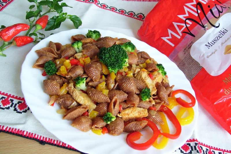 Pieczone muszelki Mamma Mia!