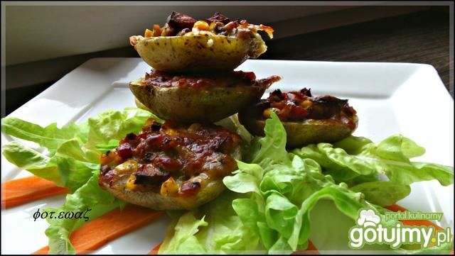 Pieczone nafaszerowane ziemniaki