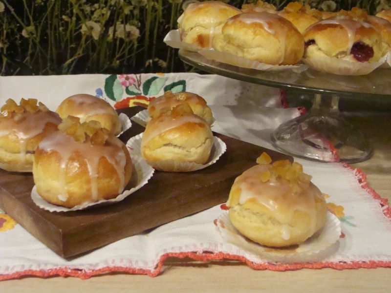 Pieczone pączki  Pieczone pączki