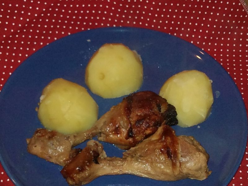 Pieczone pałki kurczaka Pieczone pałki kurczaka