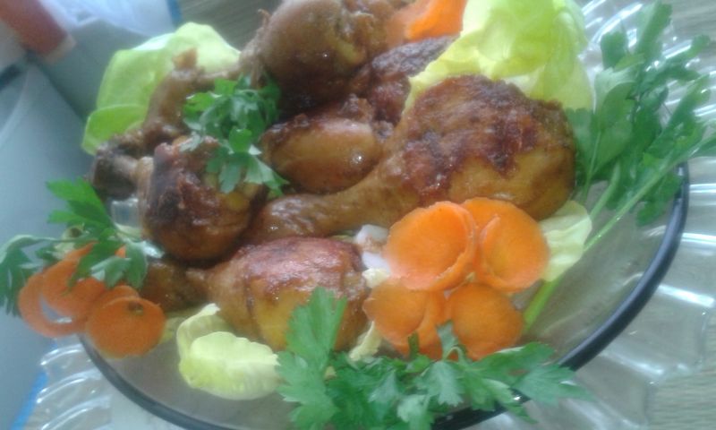 Pieczone pałki kurczaka Pieczone pałki kurczaka