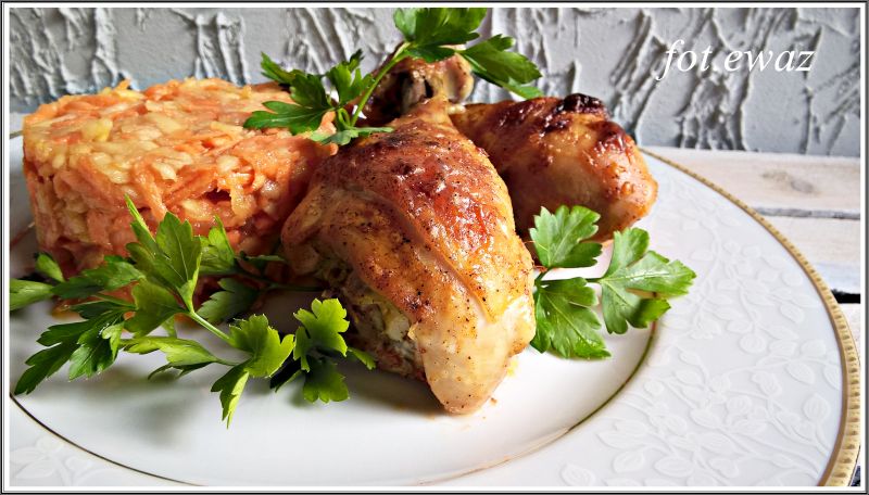 Pieczone pałki z kurczaka