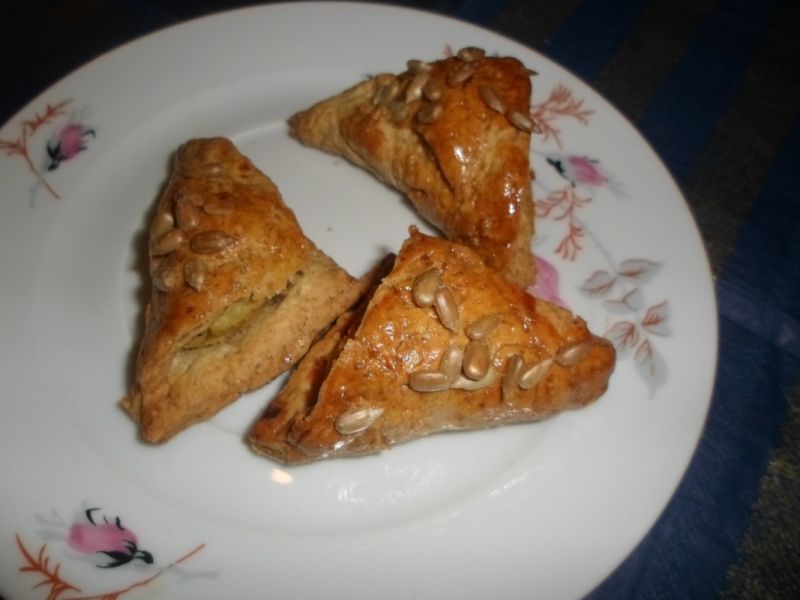 Pieczone pierożki z soczewicą Pieczone pierożki z soczewicą