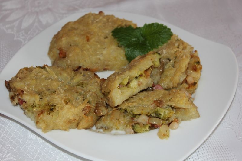 Pieczone placki ziemniaczane Pieczone placki ziemniaczane