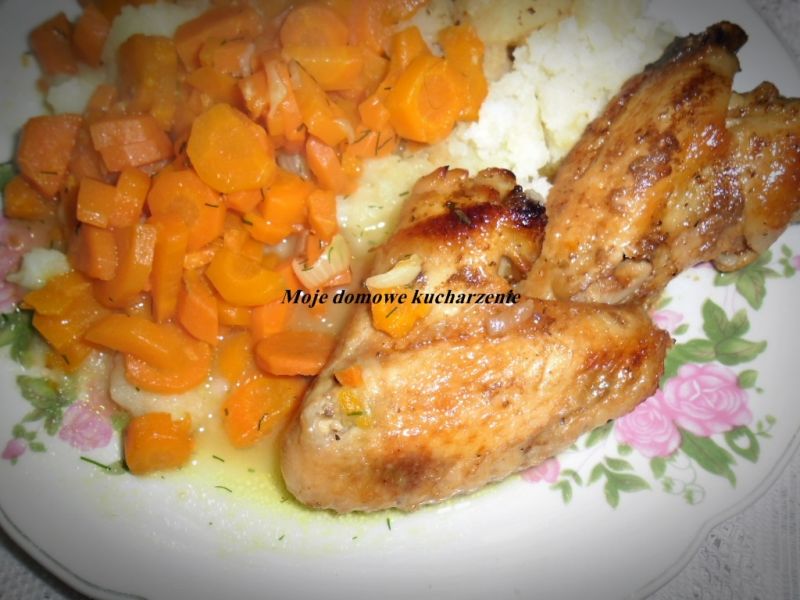 Pieczone skrzydełka