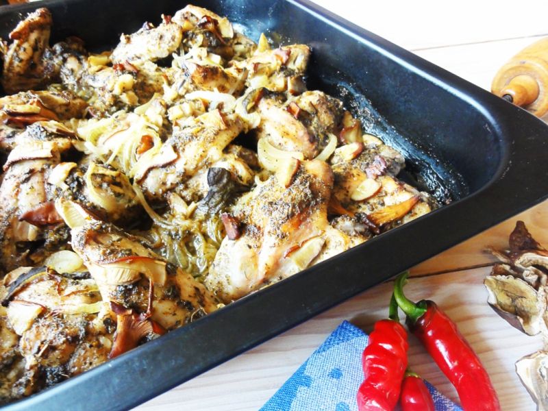 Pieczone skrzydełka z kurczaka