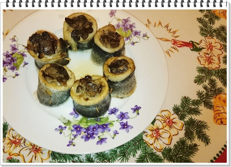 Pieczone śledziowe zawijasy Eli