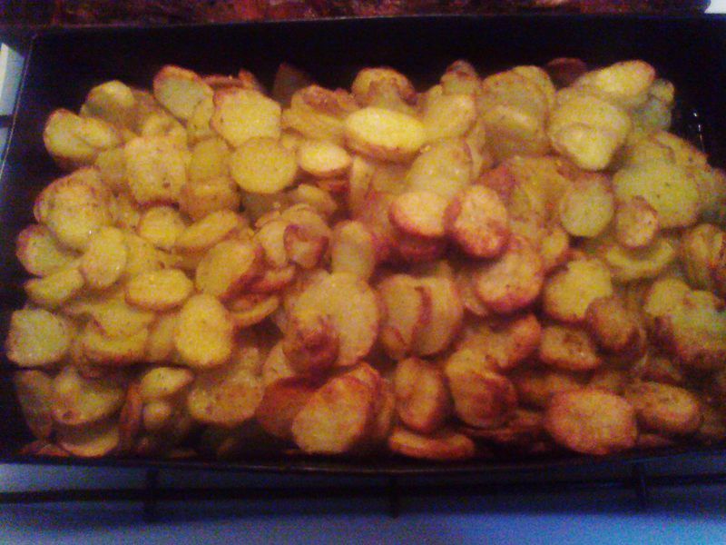 Pieczone talarki ziemniaczane Pieczone talarki ziemniaczane