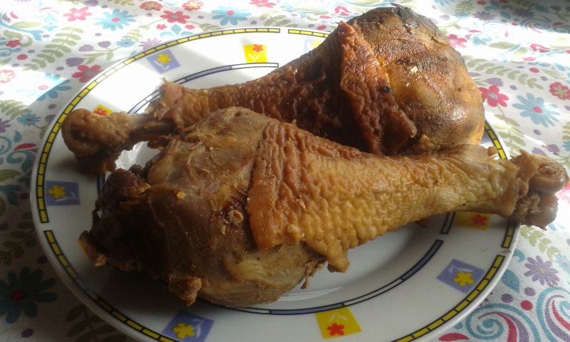 Pieczone uda indycze Pieczone uda indycze