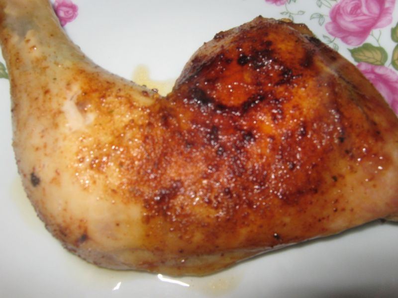 Pieczone udka z chrupiącą skórką Pieczone udka z chrupiącą skórką