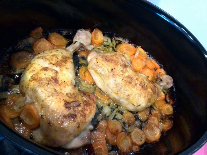 Pieczone udka z kurczaka