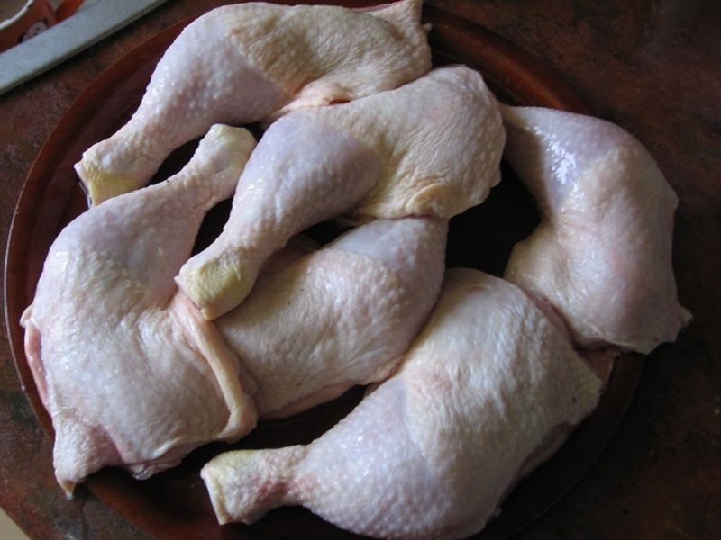 Pieczone udka z kurczaka