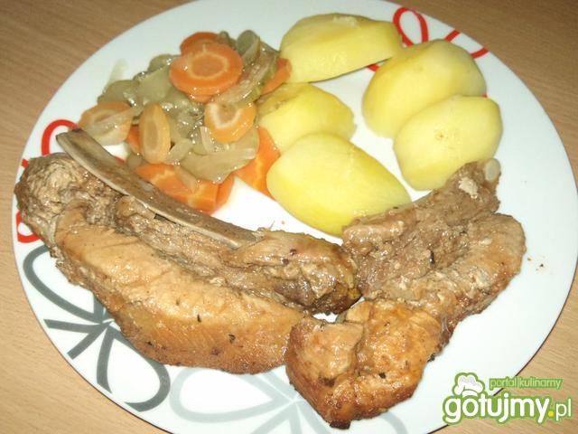 Pieczone żeberka Pieczone żeberka