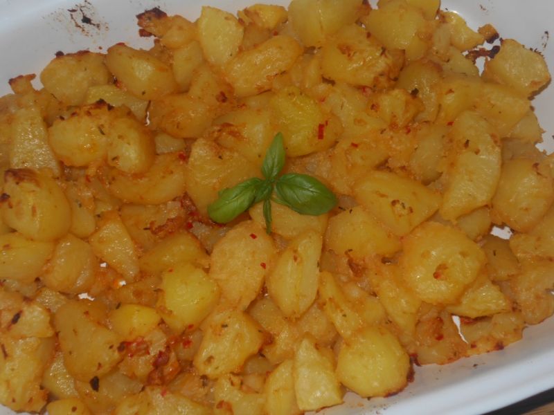 Pieczone ziemniaczki z peperoni