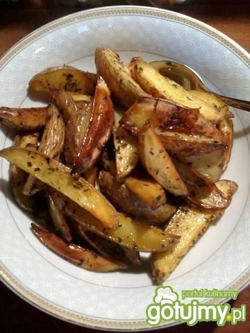 Pieczone ziemniaki na ostro Pieczone ziemniaki na ostro