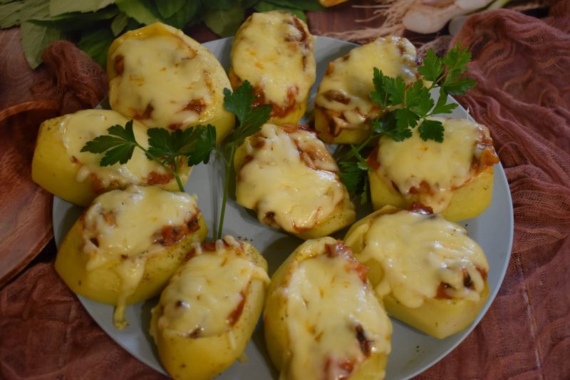 Pieczone ziemniaki Polonezy