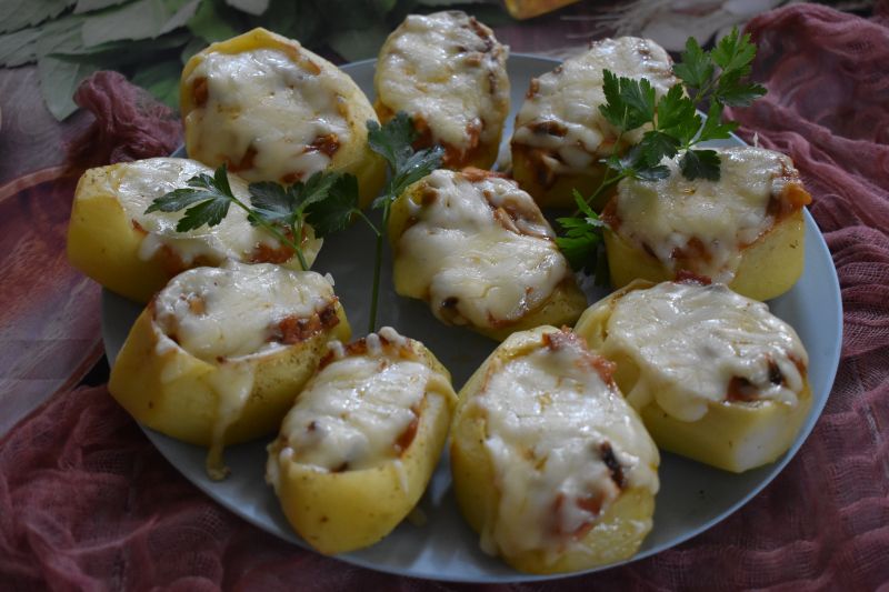 Pieczone ziemniaki Polonezy