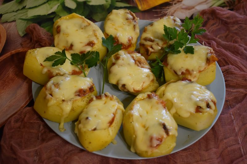 Pieczone ziemniaki Polonezy