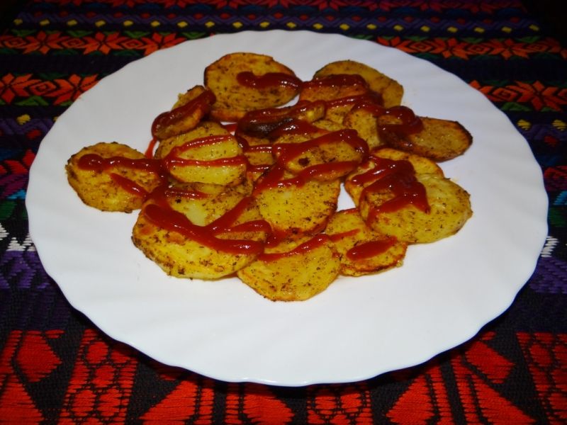 Pieczone ziemniaki z czubrycą Pieczone ziemniaki z czubrycą