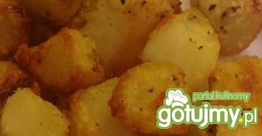 Pieczone ziemniaki z morską solą Pieczone ziemniaki z morską solą
