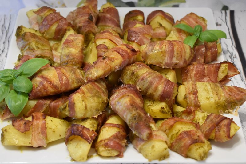 Pieczone ziemniaki z Pesto Pieczone ziemniaki z Pesto