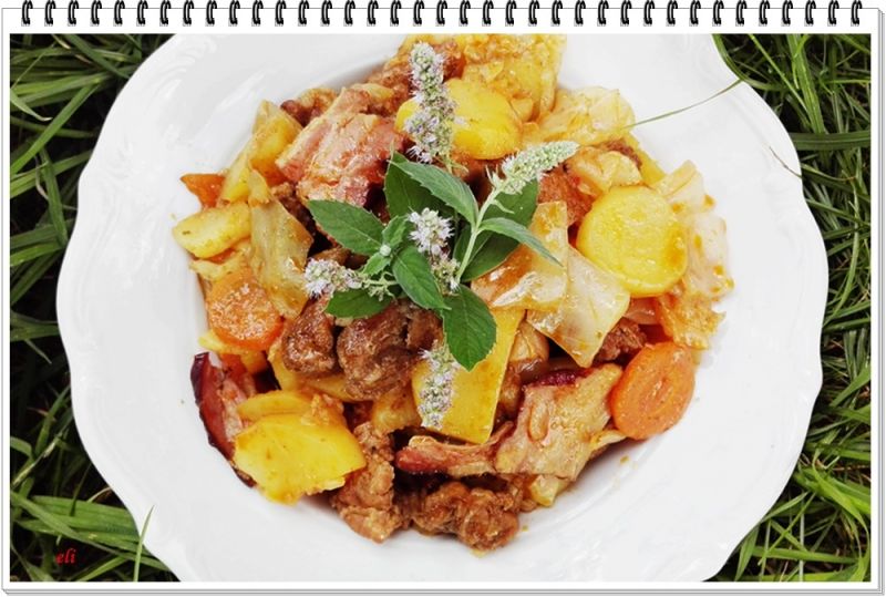 Pieczonki Eli z karkówką i boczkiem 