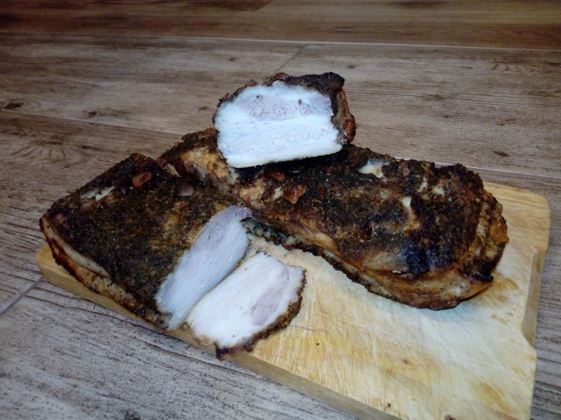 Pieczony boczek na kanapki Pieczony boczek na kanapki