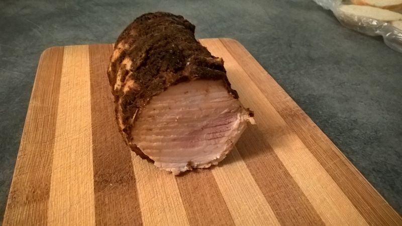 Pieczony boczek w pikantnej marynacie Pieczony boczek w pikantnej marynacie