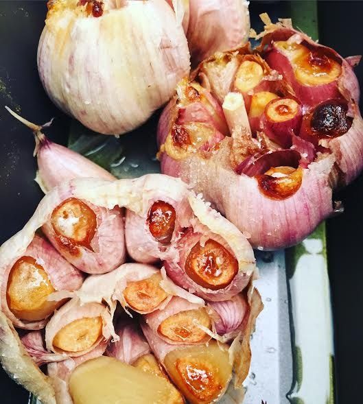 Pieczony czosnek Pieczony czosnek