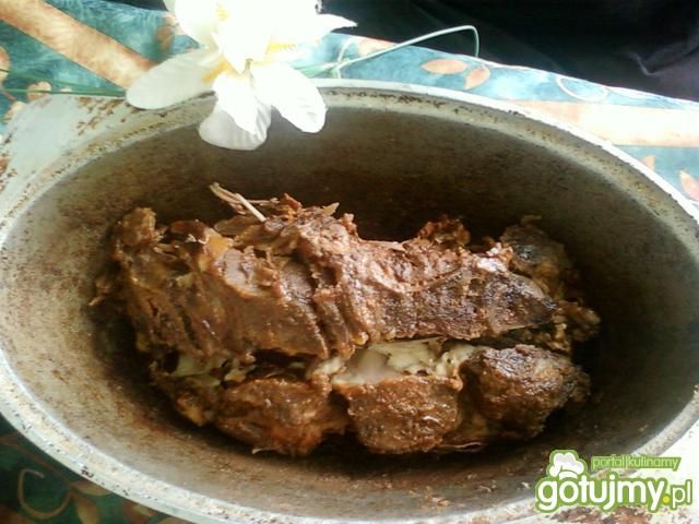 Pieczony karczek cielęcy