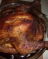 Pieczony kurczak faszerowany jabłkami
