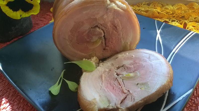 Pieczony rolowany boczek Pieczony rolowany boczek